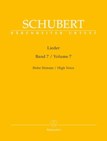 SCHUBERT F. - LIEDER V.7 VOZ AGUDA (URTEXT)