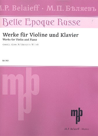 ALBUM - BELLE EPOQUE RUSSE (VIOLIN Y PIANO)