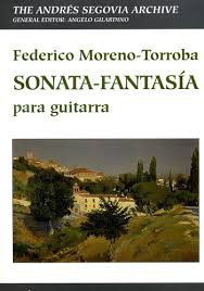 MORENO TORROBA F. - SONATA - FANTASIA
