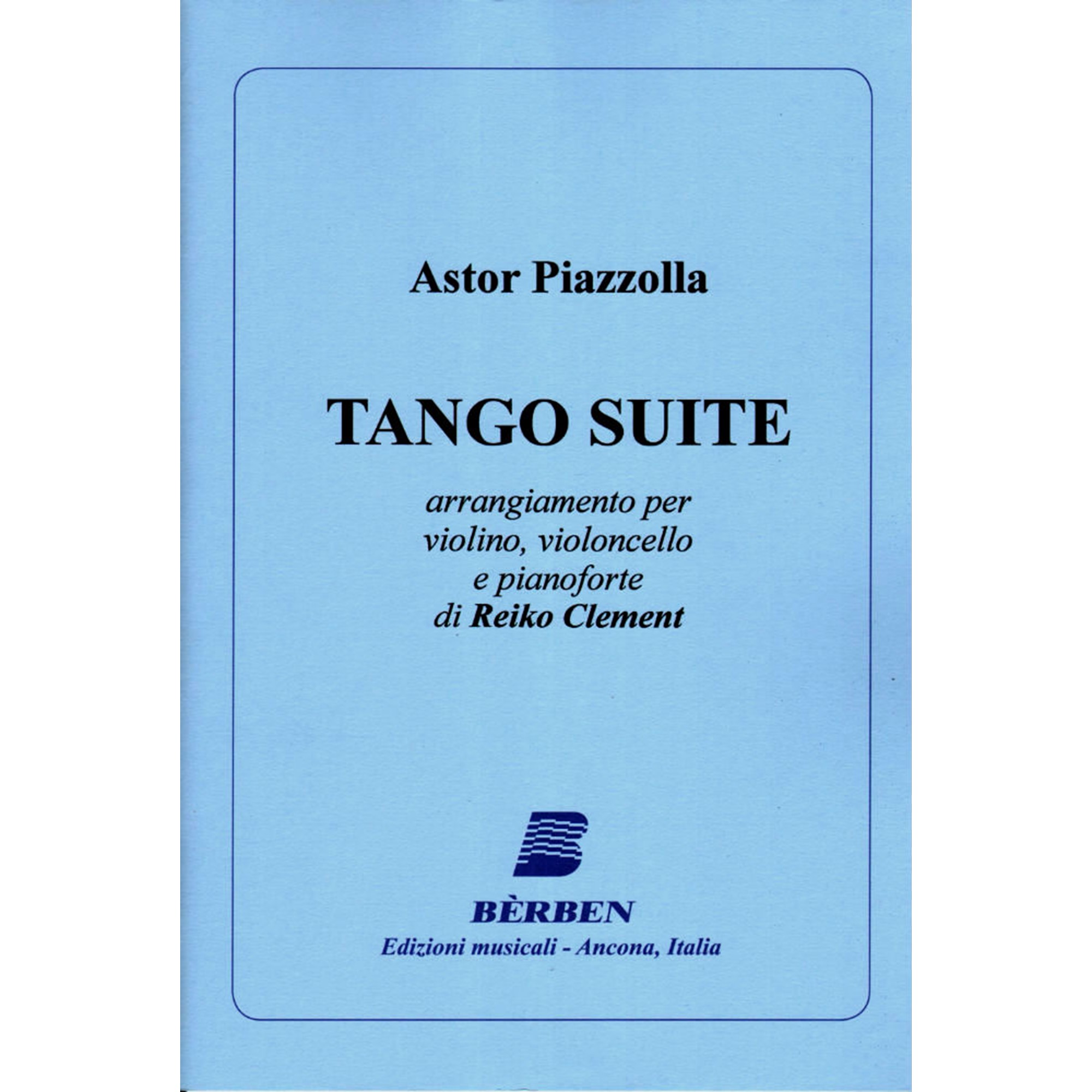 PIAZZOLLA A. - TANGO SUITE - TRIO CON PIANO
