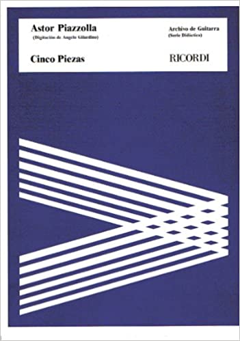 PIAZZOLLA A. - PIEZAS (5) GUITARRA