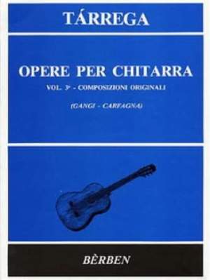 TARREGA F. - OBRA PARA GUITARRA V.3 (23 COMPOSICIO.) -