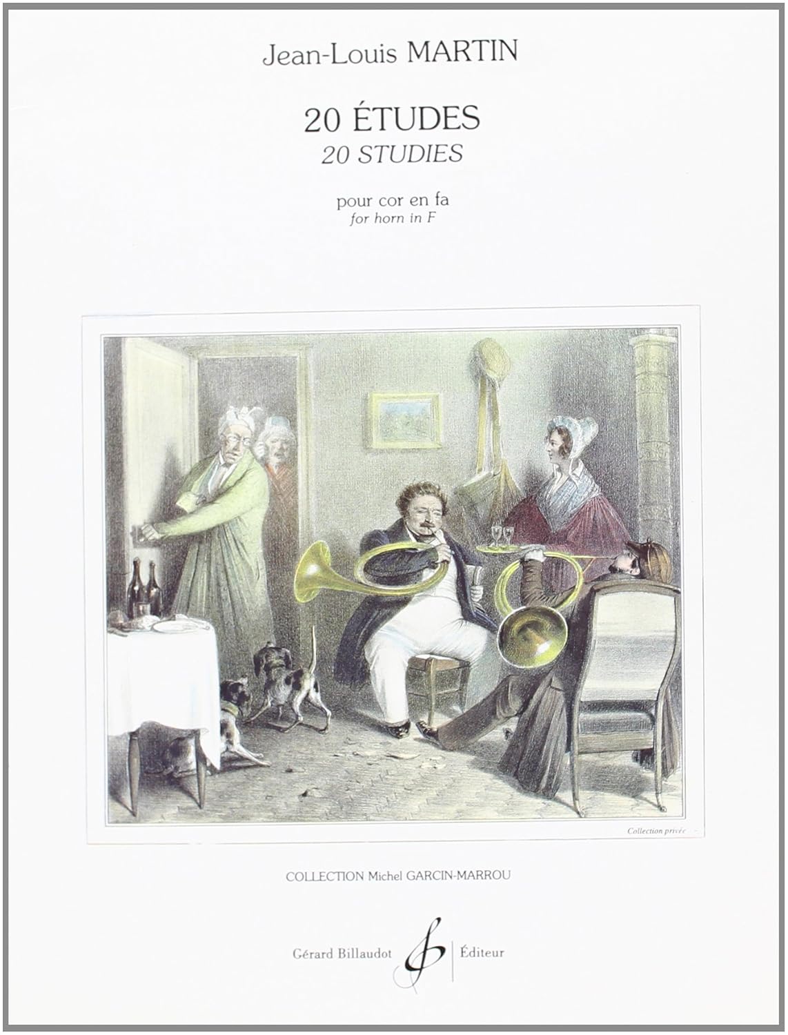 Jean-Louis Martin  -20 etudes pour cor