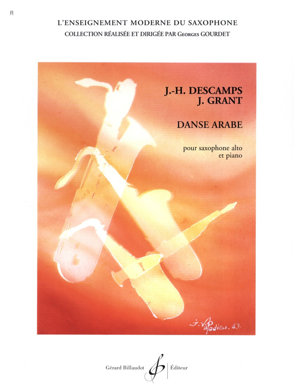 DESCAMPS/GRANT - DANZA ARABE (SAX ALTO Y PIANO)