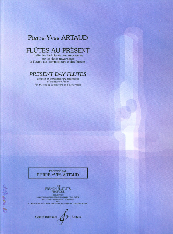 ARTAUD P.Y. - FLUTES AU PRESENT (FRANCES) -
