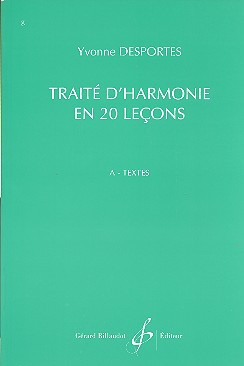 DESPORTES Y. - TRAITE D-HARMONIE (20 LECCIONES) TEXTOS -