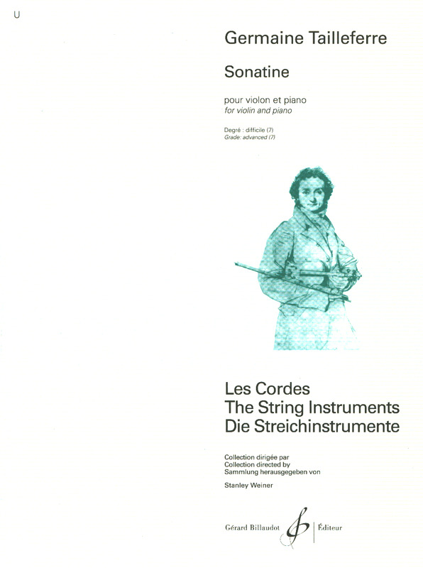 TAILLEFERRE G. - SONATINA VIOLIN