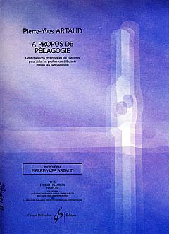 ARTAUD P.Y. - A PROPOS DE PEDAGOGIE (FRANCES) -