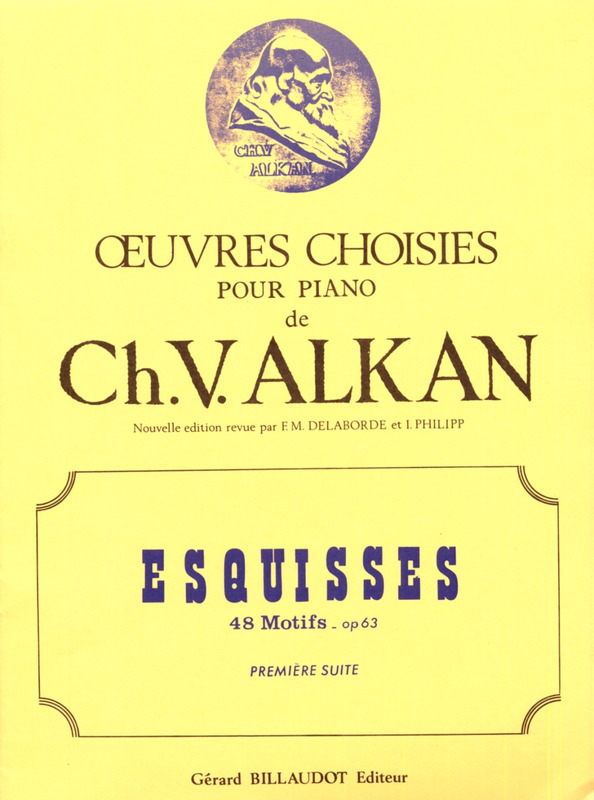 ALKAN CH.V. - ESQUISSES V.1 (48) - OP.63