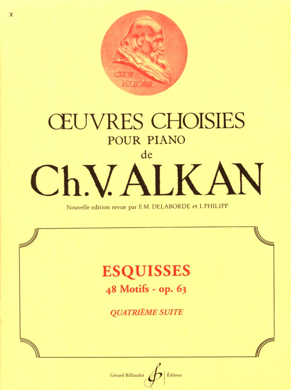 ALKAN CH.V. - ESQUISSES V.4 (48) - OP.63