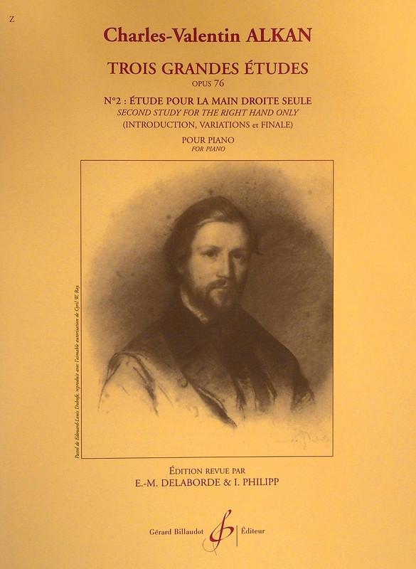 ALKAN CH.V. - GRANDES ESTUDIOS Nº2 (3) - OP.76