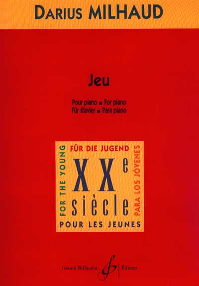 MILHAUD D. - JEU -