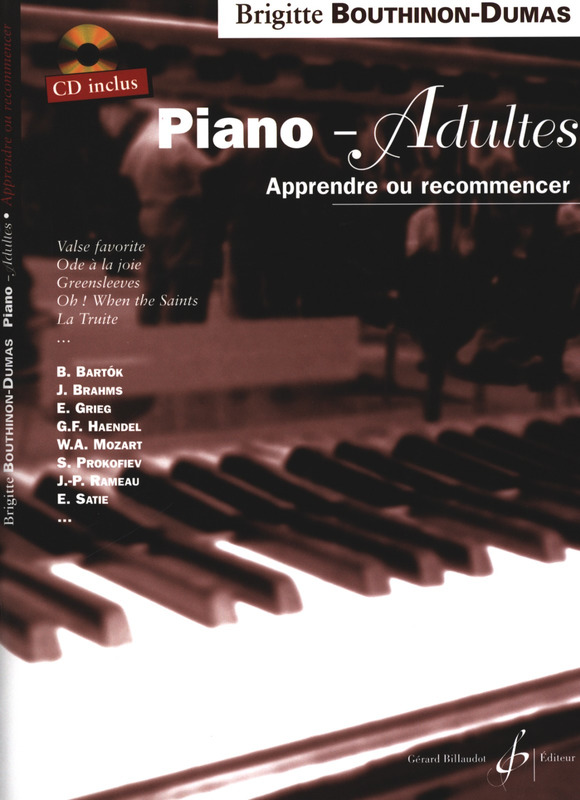 BOUTHINON DUMAS B. - PIANO ADULTES (+CD) -