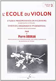 DOUKAN P. - ESCUELA DEL VIOLIN V.3 (ESTUDIOS PROGR.) -
