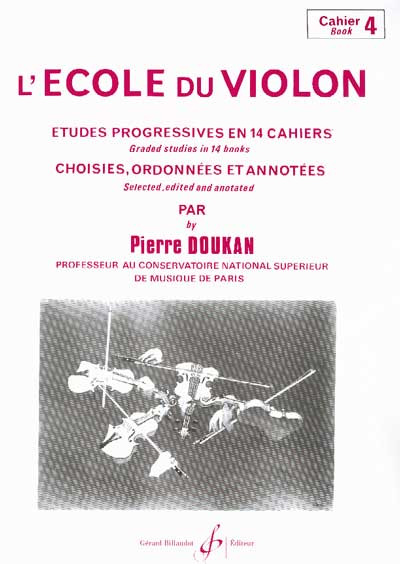 DOUKAN P. - ESCUELA DEL VIOLIN V.4 (ESTUDIOS PROGR.) -