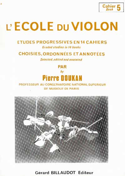 DOUKAN P. - ESCUELA DEL VIOLIN V.5 (ESTUDIOS PROGR.) -