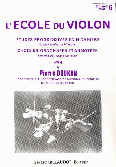 DOUKAN P. - ESCUELA DEL VIOLIN V.6 (ESTUDIOS PROGR.) -