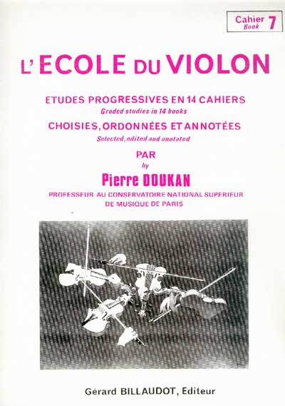 DOUKAN P. - ESCUELA DEL VIOLIN V.7 (ESTUDIOS PROGR.) -