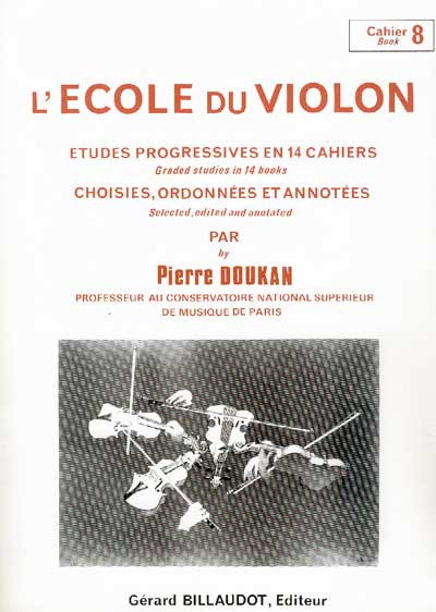 DOUKAN P. - ESCUELA DEL VIOLIN V.8 (ESTUDIOS PROGR.) -