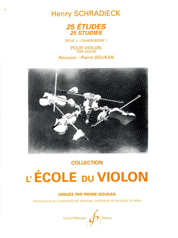 SCHRADIECK H. - ESTUDIOS V.1 (25) - OP.1