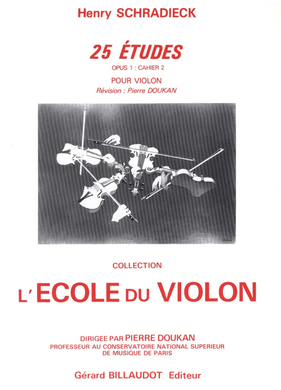 SCHRADIECK H. - ESTUDIOS V.2 (25) - OP.1