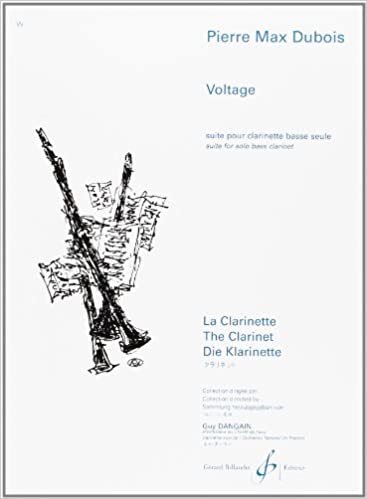 DUBOIS P.M. - VOLTAGE (CLARINETE BAJO)