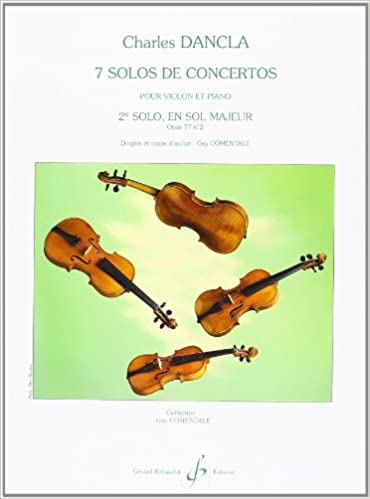 DANCLA CH. - SOLO DE CONCIERTO Nº2 SOL m - OP.77