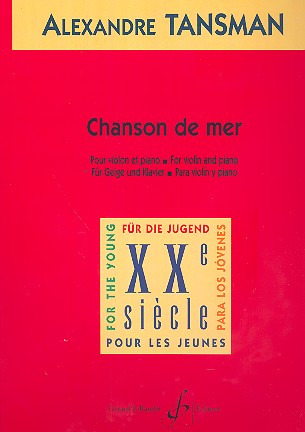 TANSMAN A. - CHANSON DE MER -