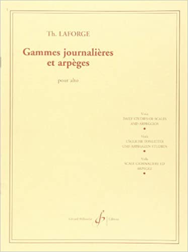 LAFORGE T. - ESCALAS Y ARPEGIOS DIARIOS -