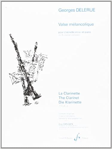 DELERUE G. - VALS MELANCOLIQUE- CLARINETE Y PIANO