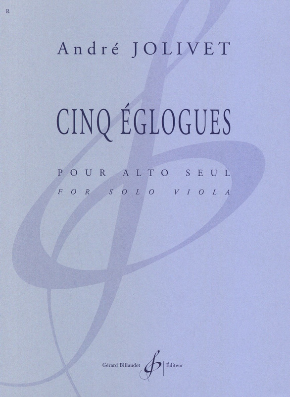 JOLIVET A. - EGLOGAS (5) VIOLA SOLA
