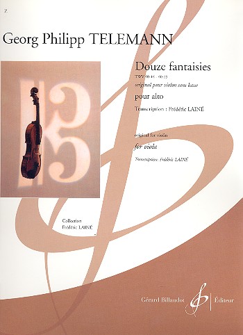 TELEMANN G.P. - FANTASIAS (12) - VIOLA SOLA