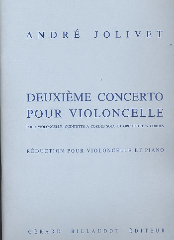 JOLIVET A. - CONCIERTO Nº2 -