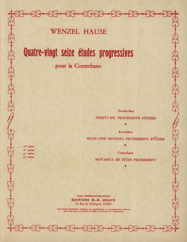 HAUSE W. - ESTUDIOS PROGRESIVOS V.1 (96) -