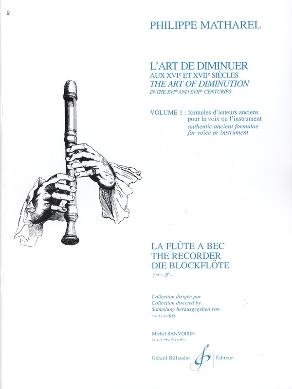 MATHAREL P. - L-ART DE DIMINUER AUX XVI/XVII SIECL.V.1 -