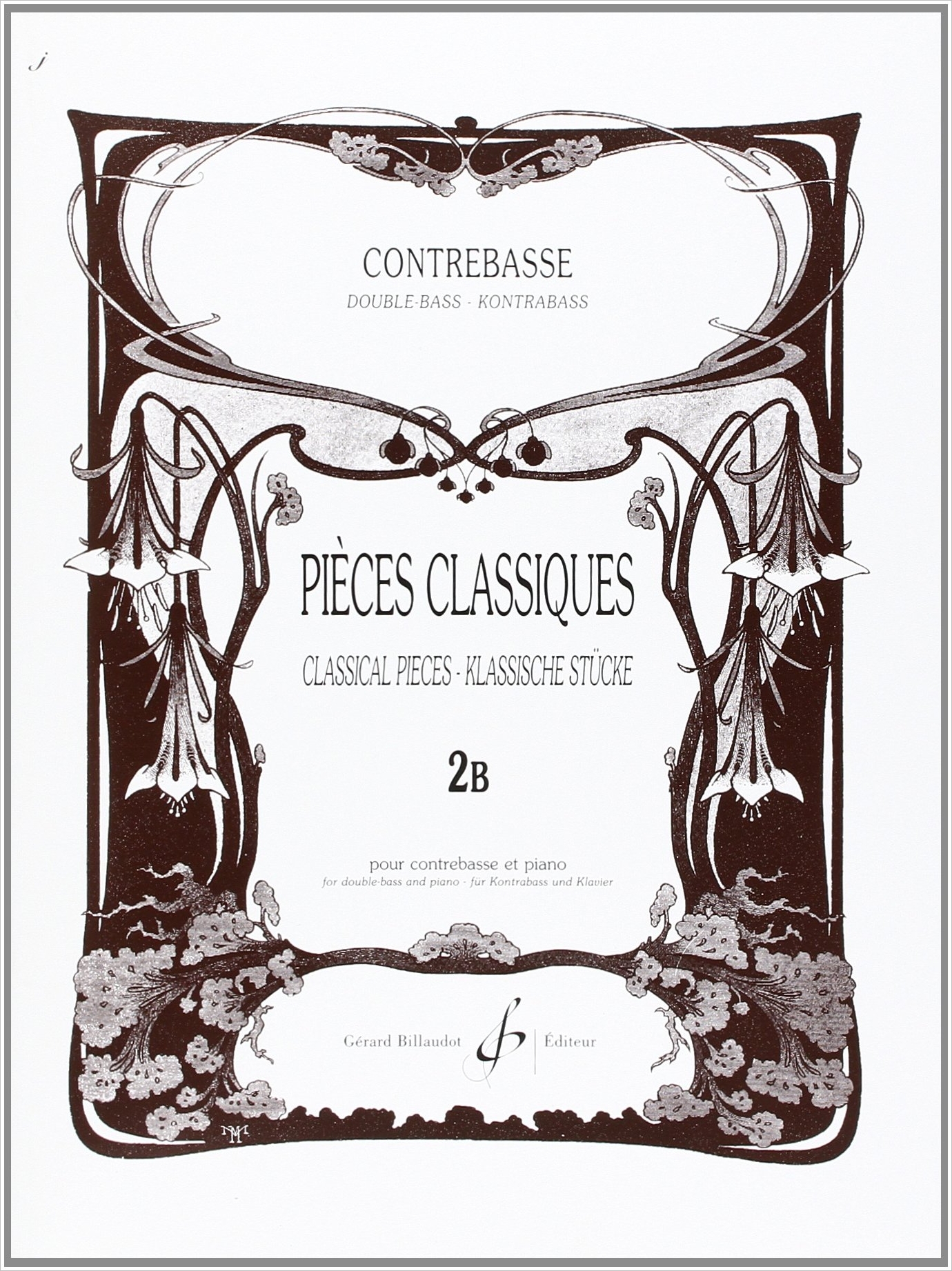 ALBUM - PIEZAS CLASICAS V.2B -CONTRABAJO