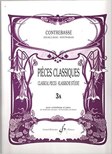 ALBUM - PIEZAS CLASICAS V.3A -CONTRABAJO