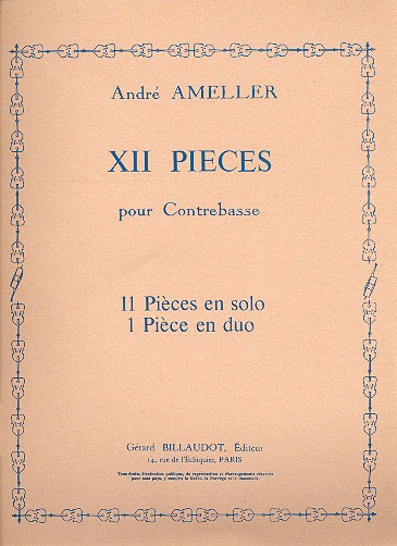 AMELLER A. - PIEZAS (12) Y UNA PIEZA EN DUO -