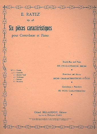 RATEZ E. - PIEZAS CARACTERISTICAS (6) Nº2 - OP.46 Nº2