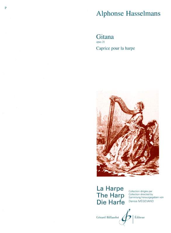 HASSELMANS A. - GITANA CAPRICHO  PARA ARPA SOLA