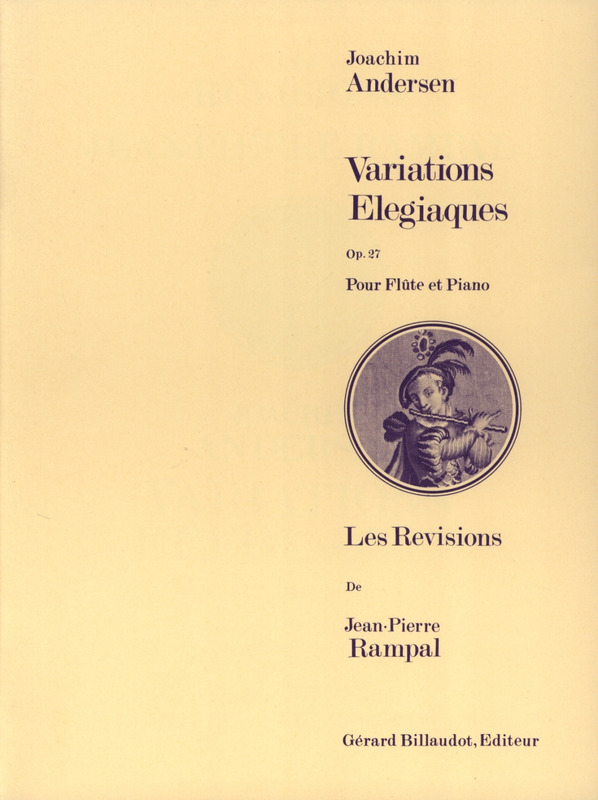 ANDERSEN J. - VARIATIONS ELEGIAQUES - OP.27