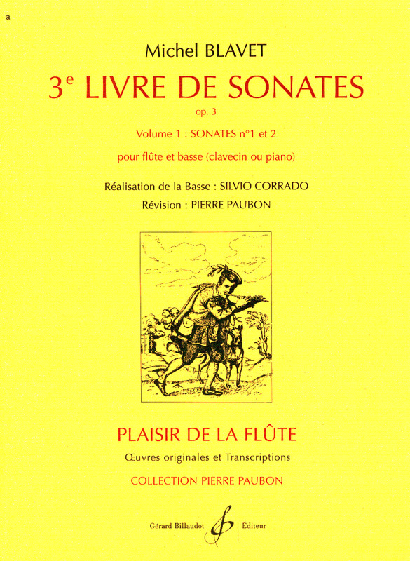 BLAVET M. - SONATAS V.1 (1-2) (6) - OP.3