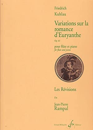 KUHLAU F. - VARIACIONES SOBRE ROMANCE DE EURYANTHE - OP.63