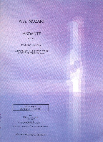 MOZART W.A. - ANDANTE DO M - KV.315 (285E) OP. 86