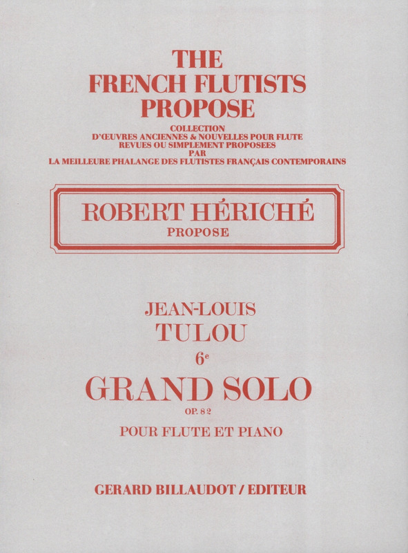 TULOU J.L. - GRAN SOLO Nº6 - OP.82