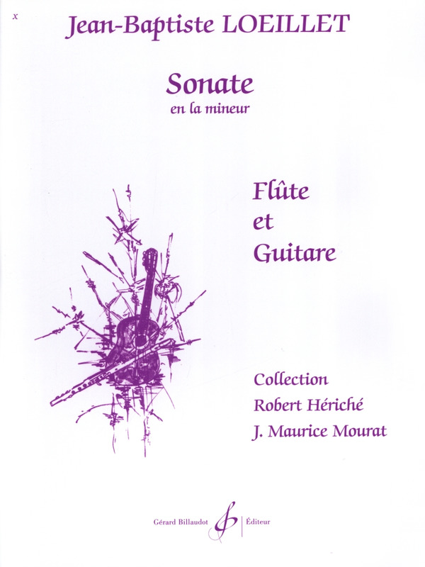 LOEILLET J.B. - SONATA LA m -