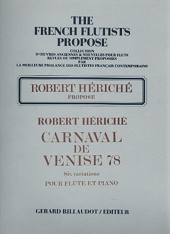 HERICHE R. - CARNAVAL DE VENECIA 78 (6 VARIACIONES) -