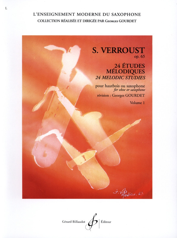 VERROUST S. - ESTUDIOS MELODICOS V.1 (24) - OP.65