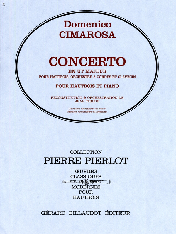 CIMAROSA D. - CONCIERTO DO M -