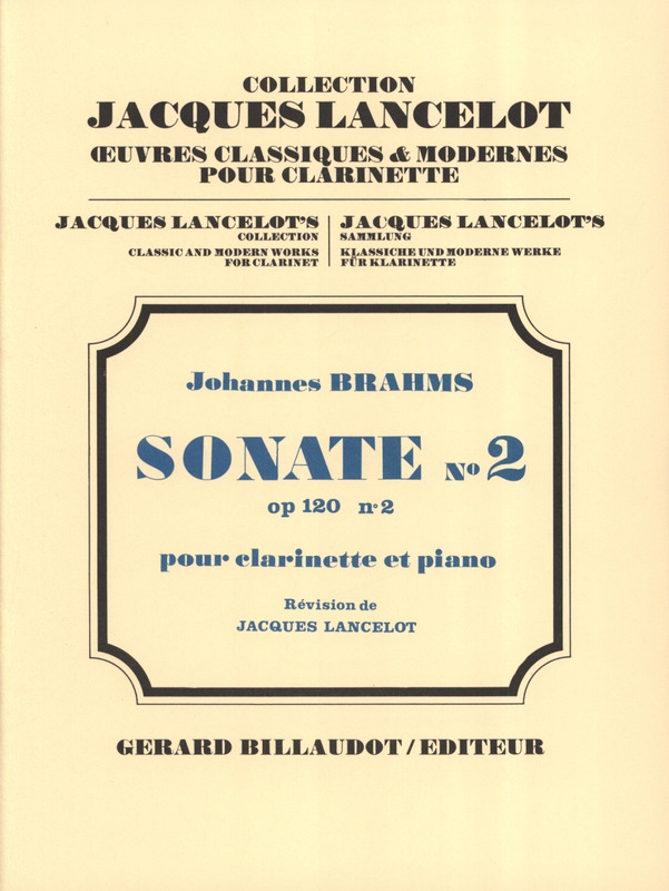 BRAHMS J. - SONATA MIb M - OP.120 Nº2